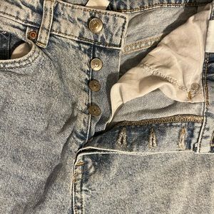 H&M 5 button high waisted jeans US 8